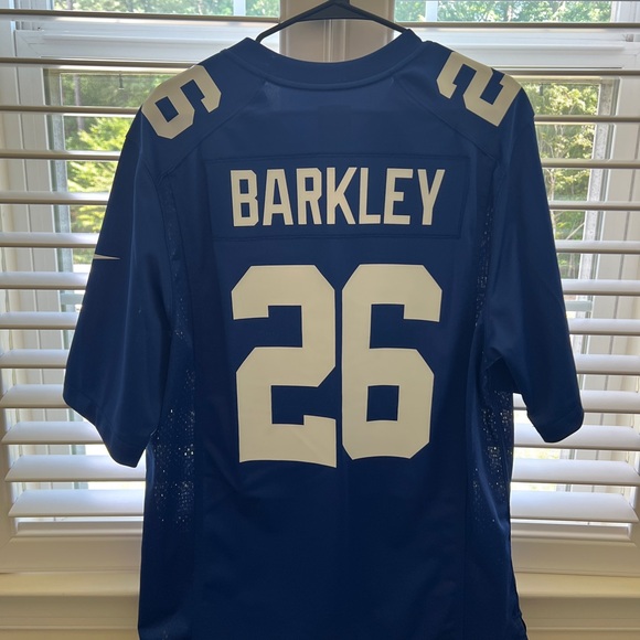 NFL Other - NWOT NFL Saquon Barkley NY Giants Blue On Field Jersey